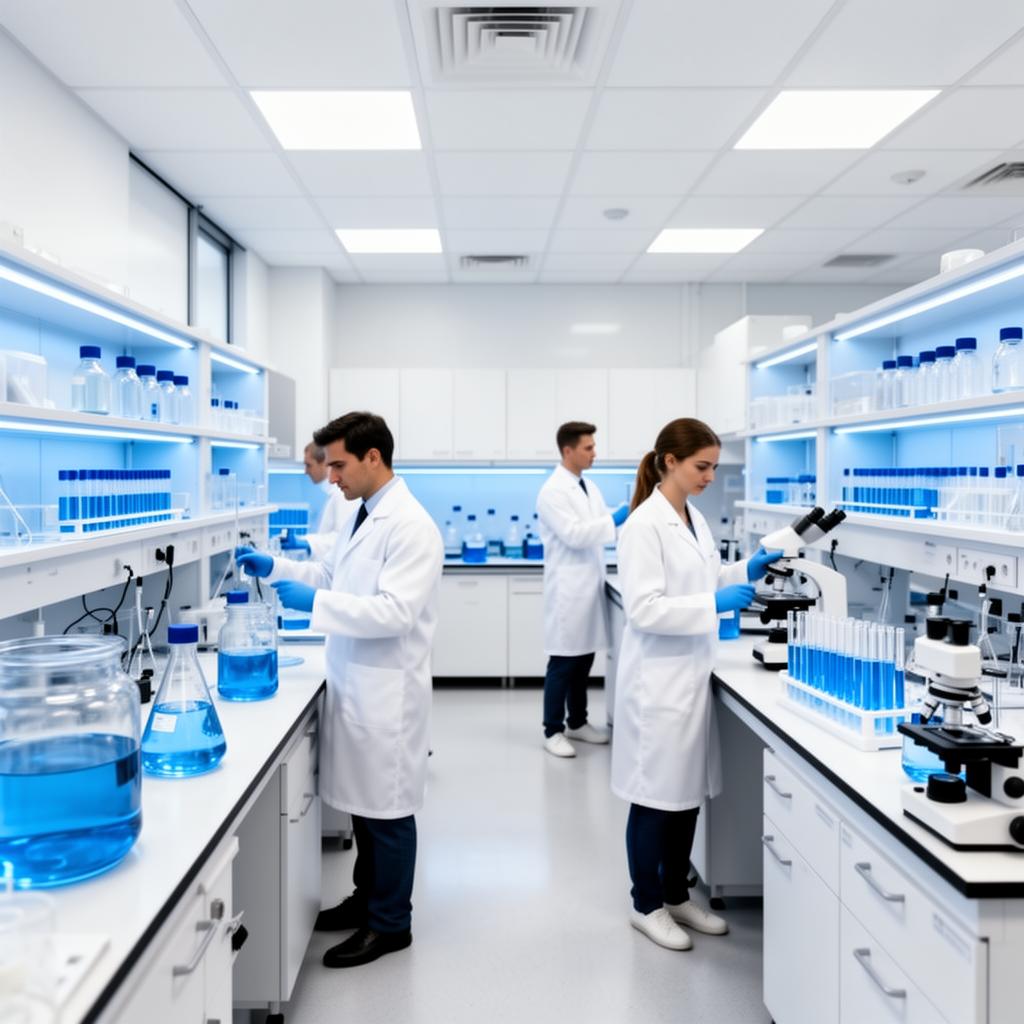 Research team at the Water Quality Institute